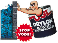 DRYLOK® Masonry Waterproofer jediné riešenie problémov s vlhkosťou DRYLOK® Masonry Waterproofer jediné riešenie problémov s vlhkosťou