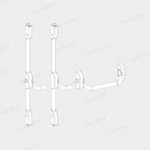 panikové kovania IDEA Base Inox