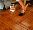 aplikácia Zar Wood Stain aplikácia Zar Wood Stain